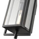 Rankin 2 Light 19.7 inch Textured Black Outdoor Wall Sconce